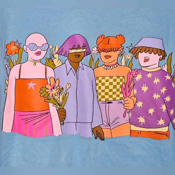 Nwt - pride Womens T- shirt size 1x - Picture 3 of 4